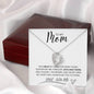 BEAUTIFUL AND ELEGANT FOREVER LOVE NEACKLACE FOR MOM THIS MOTHER'S DAY, CHRISTMAS, THANKSGIVING AND ALL OCCAICONS OR JUS SAY I LOVE YOU!