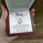 BEAUTIFUL AND ELEGANT FOREVER LOVE NEACKLACE FOR MOM THIS MOTHER'S DAY, CHRISTMAS, THANKSGIVING AND ALL OCCAICONS OR JUS SAY I LOVE YOU!