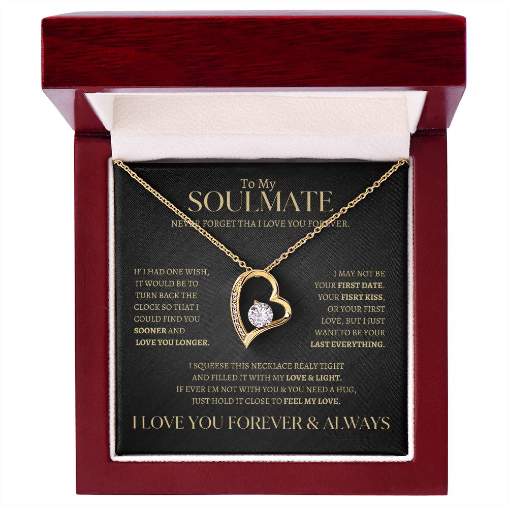 ELEGANT FOREVER LOVE KNOT NECKLACE FOR YOUR " FOREVER LOVE" SOULMATE, WIFE, MOTHER'S DAY