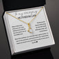Beautiful Alluring necklace for mother-in-law, mother of the groom, future mother-in-law
