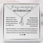 Beautiful Alluring necklace for mother-in-law, mother of the groom, future mother-in-law