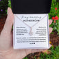 Beautiful Alluring necklace for mother-in-law, mother of the groom, future mother-in-law