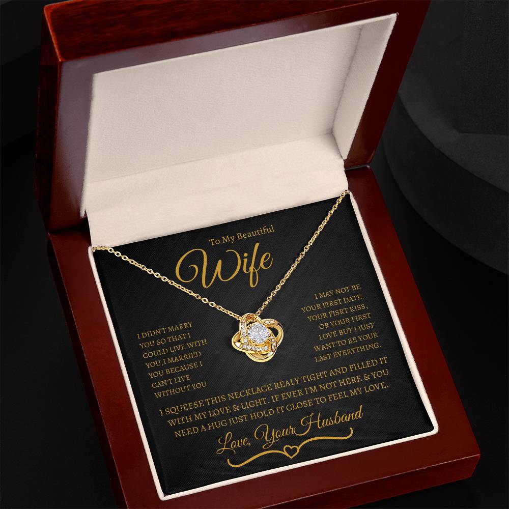 BEAUTIFUL AND ELEGANT FOREVER LOVE NECKLACE FOR WIFE, SOULMATE, SPOUSE!!