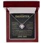 GIVE THE GIFT OF ELEGANCE WITH THIS BEAUTIFUL LOVE KNOT NECKLACE, EXCELLENT FOR GRADUATION, GOING OFF TO COLLAGE, BIRTHDAY, OR FOR ANY OCCASION!!