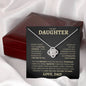 GIVE THE GIFT OF ELEGANCE WITH THIS BEAUTIFUL LOVE KNOT NECKLACE, EXCELLENT FOR GRADUATION, GOING OFF TO COLLAGE, BIRTHDAY, OR FOR ANY OCCASION!!