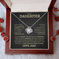 GIVE THE GIFT OF ELEGANCE WITH THIS BEAUTIFUL LOVE KNOT NECKLACE, EXCELLENT FOR GRADUATION, GOING OFF TO COLLAGE, BIRTHDAY, OR FOR ANY OCCASION!!