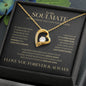 ELEGANT FOREVER LOVE KNOT NECKLACE FOR YOUR " FOREVER LOVE" SOULMATE, WIFE, MOTHER'S DAY