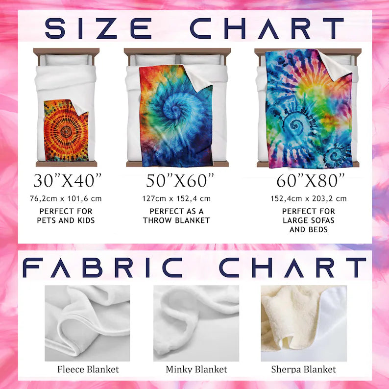 Personalized First Mom Now Grandma Birth Flower Fleece Blanket with Kid Names