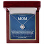My Beloved Mom| You Taught Me - Love Knot Necklace