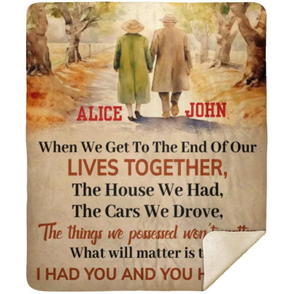 Personalized To My Daughter Blanket