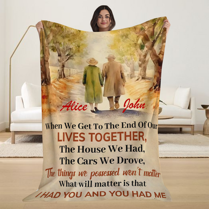 Personalized To My Daughter Blanket