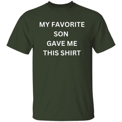 MY FAVORITE DAUGHTER GAVE ME THIS SHIRT (1) Funny Shirt Men | My Favorite Daughter gave me this Shirt | Fathers Day Gift - Mens T-Shirt - Dad Gift Daughter Gift - Anniversary Gift
