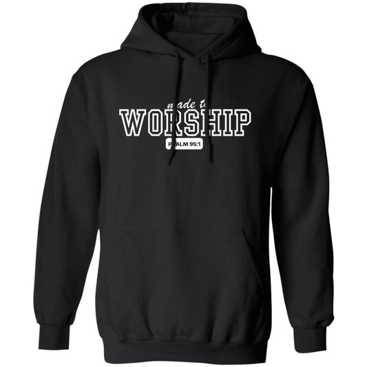 Cozy Worship Print Crew Neck Pullover Sweatshirt for Fall & Winter