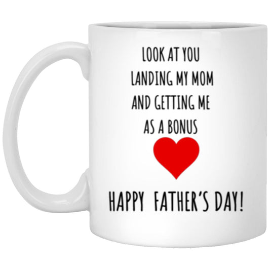 FATHER'S DAY GIFT, DADDY'S COFFEE MUG, FUNNY DAD MUG 11oz White Mug