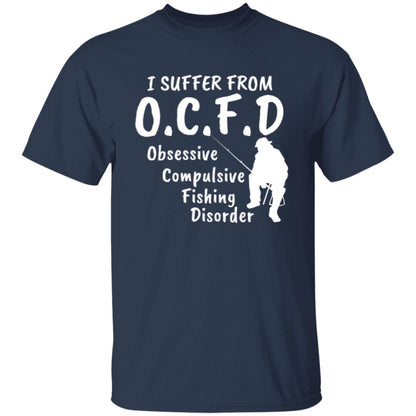 I SUFFER FROM Dad obsessive fish disorder funny shirt , father's Dad shirt,  Funny fishing shirt