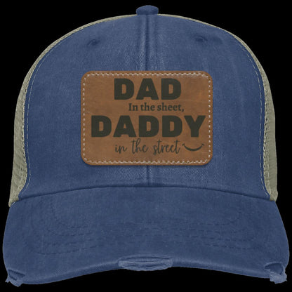 DADDY IN THE SHEETS  Distressed Ollie Cap - Patch