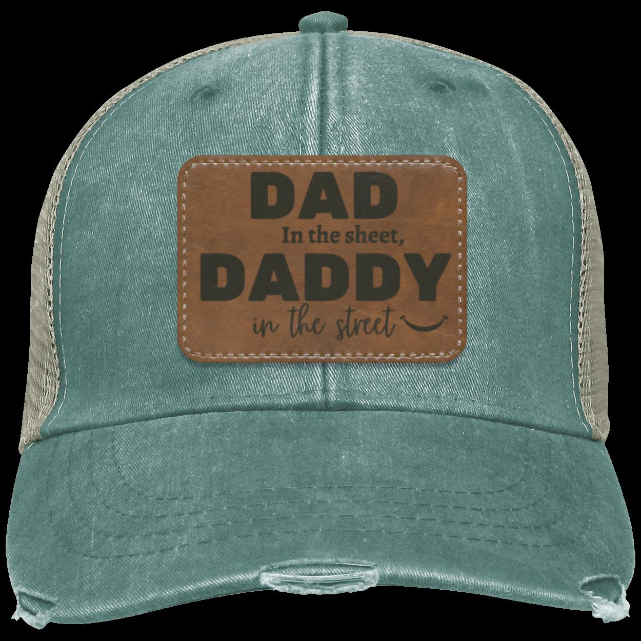 DADDY IN THE SHEETS  Distressed Ollie Cap - Patch