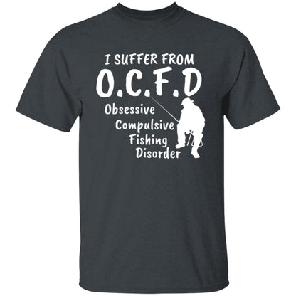 I SUFFER FROM Dad obsessive fish disorder funny shirt , father's Dad shirt,  Funny fishing shirt