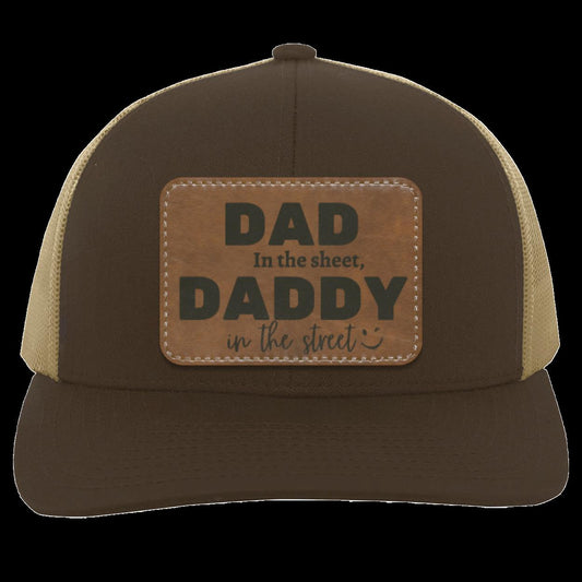 Daddy in the sheets Trucker Snap Back - Patch