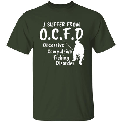 I SUFFER FROM Dad obsessive fish disorder funny shirt , father's Dad shirt,  Funny fishing shirt