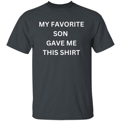 MY FAVORITE DAUGHTER GAVE ME THIS SHIRT (1) Funny Shirt Men | My Favorite Daughter gave me this Shirt | Fathers Day Gift - Mens T-Shirt - Dad Gift Daughter Gift - Anniversary Gift