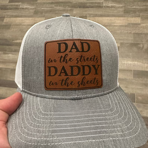 Daddy in the sheets Trucker Snap Back - Patch, father's day gift, funny dad gift.