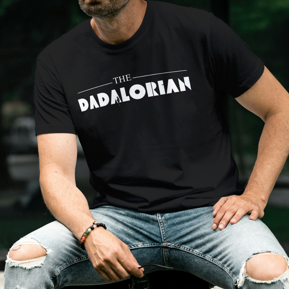 Dadalorian Star Wars Shirt for Dad, The Dadalorian T-shirt, Funny Star Wars Tee, Humor Father's Day Gift, Galaxy Edge Tee Shirt