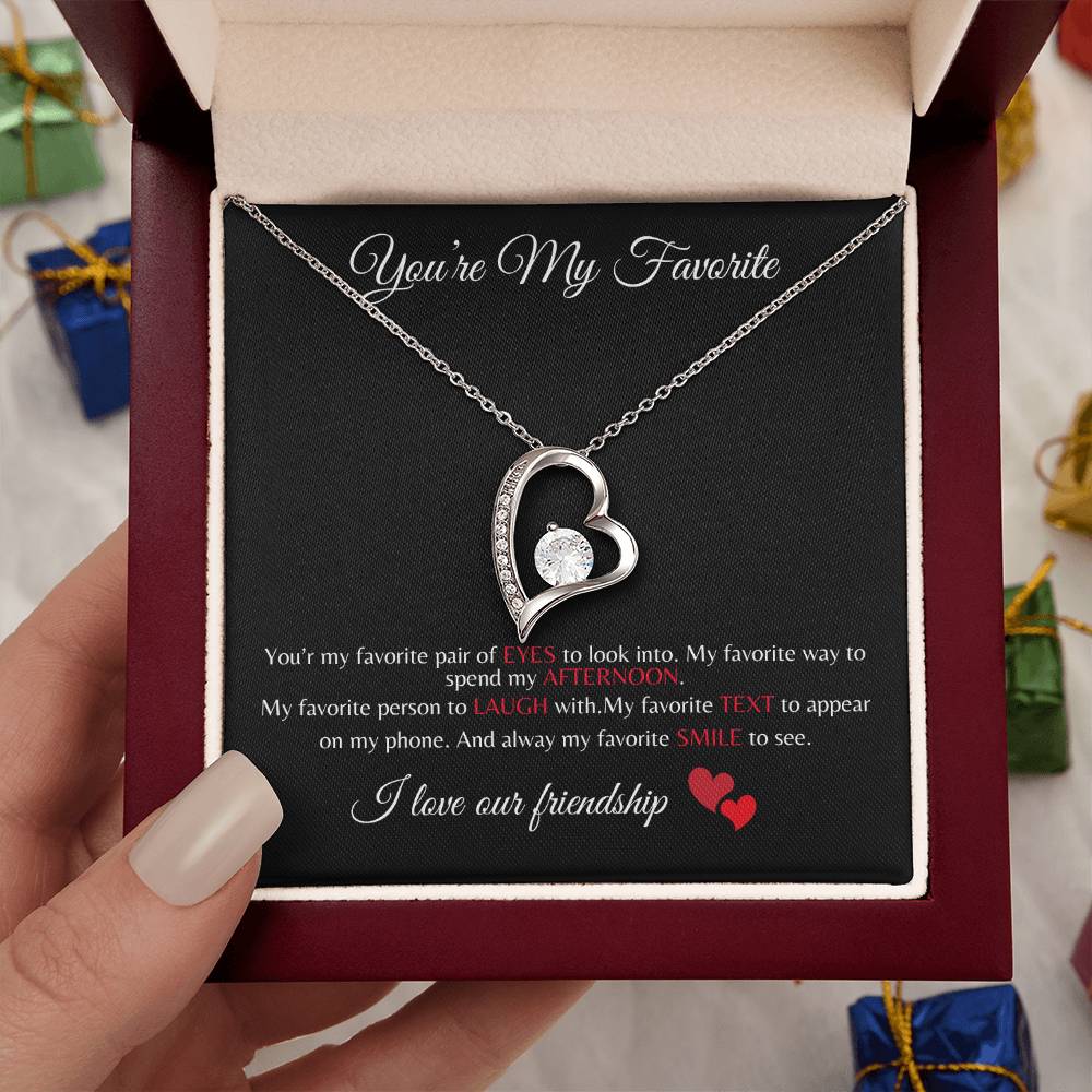 Beautiful Forever Love necklace/ For wife/ soulmate/ New love/ forever love/ best friend