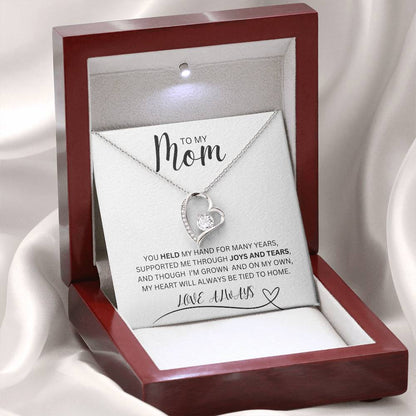 BEAUTIFUL AND ELEGANT FOREVER LOVE NEACKLACE FOR MOM THIS MOTHER'S DAY, CHRISTMAS, THANKSGIVING AND ALL OCCAICONS OR JUS SAY I LOVE YOU!