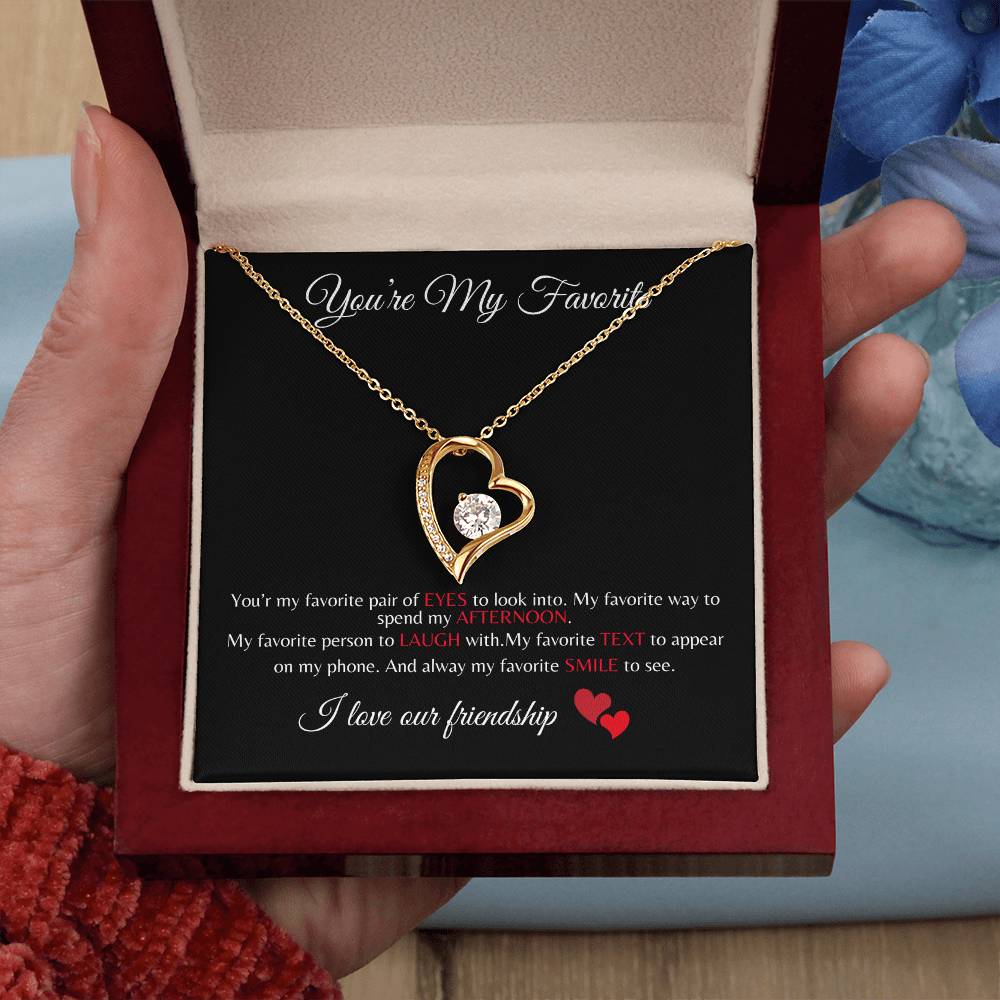 Beautiful Forever Love necklace/ For wife/ soulmate/ New love/ forever love/ best friend