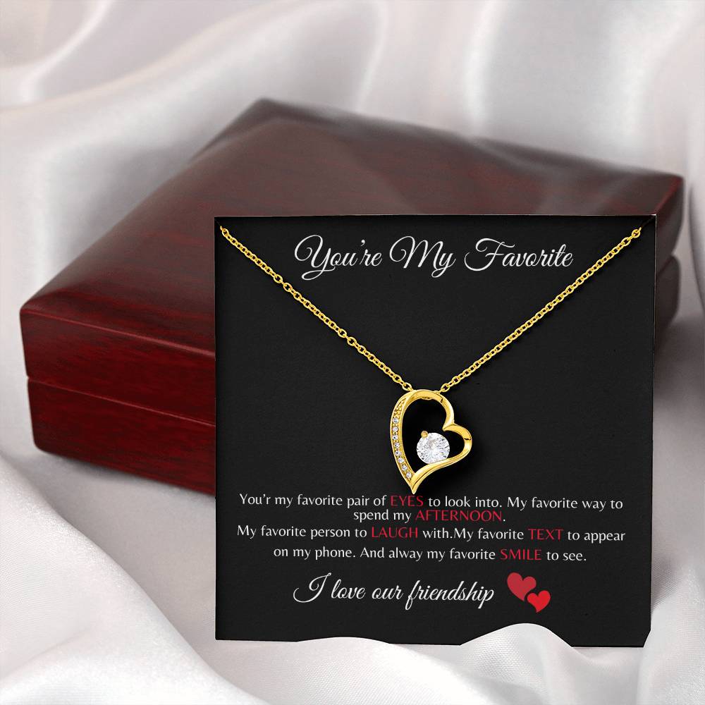 Beautiful Forever Love necklace/ For wife/ soulmate/ New love/ forever love/ best friend