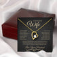 BEAUTIFUL AND ELEGANT FOREVER LOVE NECKLACE FOR WIFE, SOULMATE, SPOUSE!!