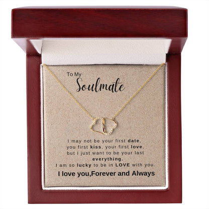 STUNNING EVERLAST LOVE NECKLACE FOR YOUR SOULMATE, WIFE, GIRLFRIEND, LOVE OF YOUR LIFE!!!!