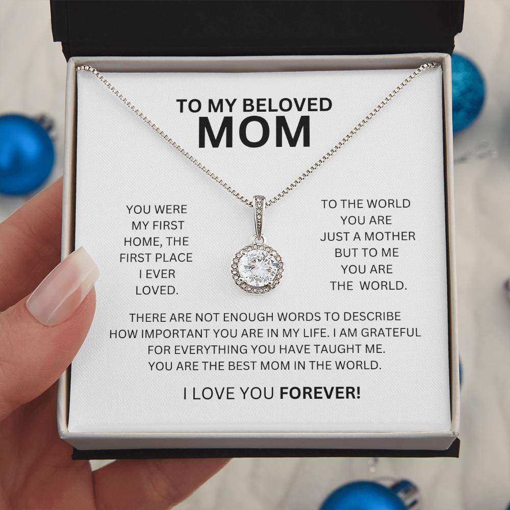 BEAUTIFUL ETERNAL HOPE NECKLACE FOR YOUR MOM, MOM TO BE OR JUST SAY I LOVE YOU!!!!