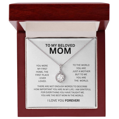 BEAUTIFUL ETERNAL HOPE NECKLACE FOR YOUR MOM, MOM TO BE OR JUST SAY I LOVE YOU!!!!