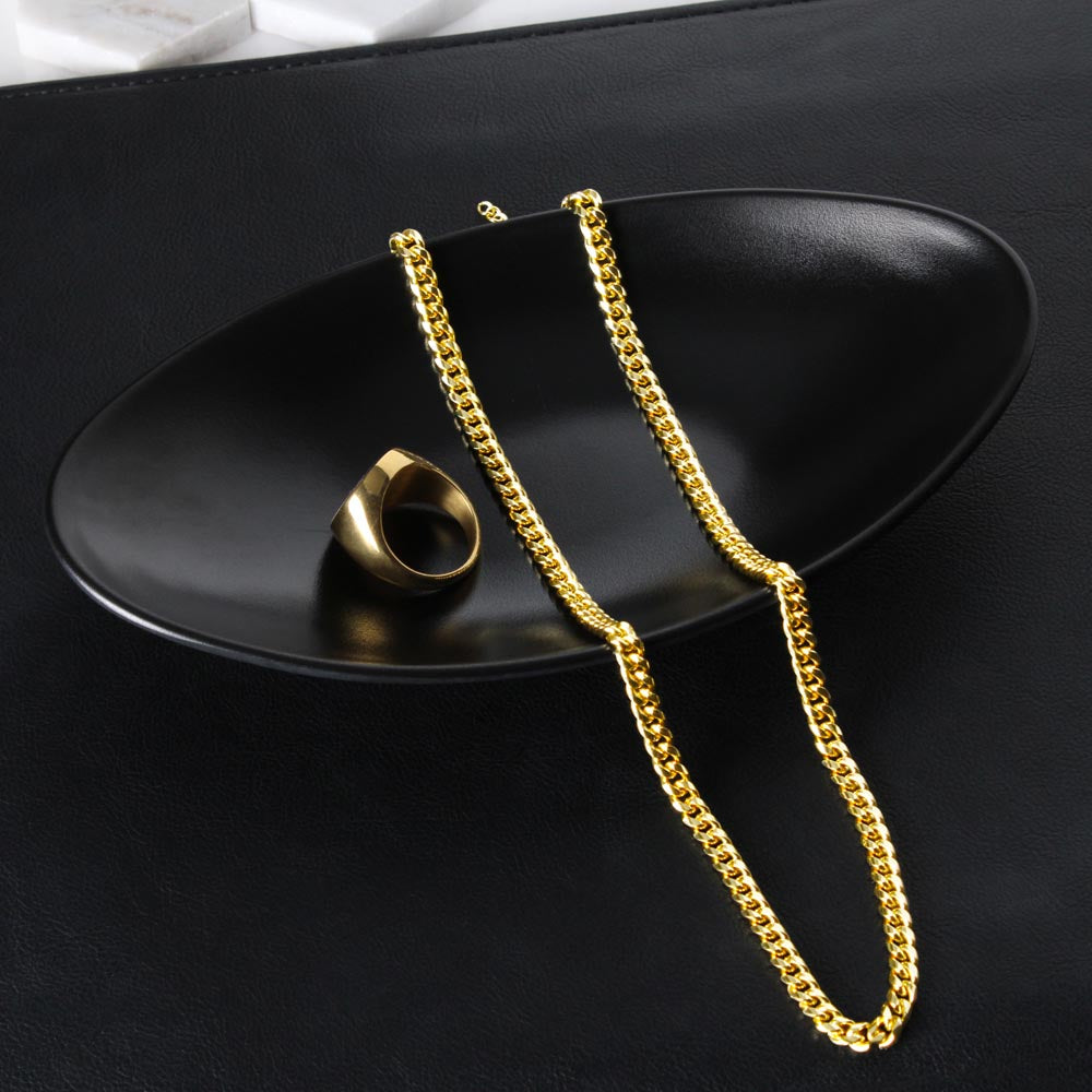 Daddy To Be Necklace, First Time Dad Gift with Message Card, Gift Box, New Dad Gift From Wife & Baby Bump