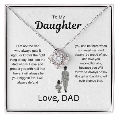 BEAUTIFUL TO MY DAUGHTER FOREVER LOVE NECKLACE, WHO IS NOW A MOTHER