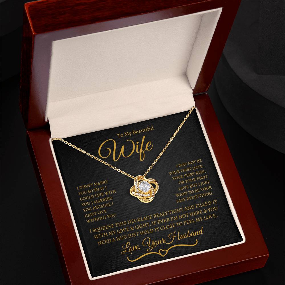 BEAUTIFUL  AND ELEGANT FOREVER LOVE NECKLACE FOR WIFE, SOULMATE, SPOUSE!!