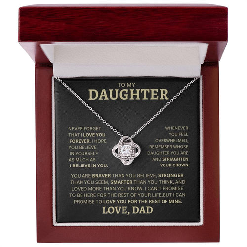 GIVE THE GIFT OF ELEGANCE WITH THIS BEAUTIFUL LOVE KNOT NECKLACE, EXCELLENT FOR GRADUATION, GOING OFF TO COLLAGE, BIRTHDAY, OR FOR ANY OCCASION!!