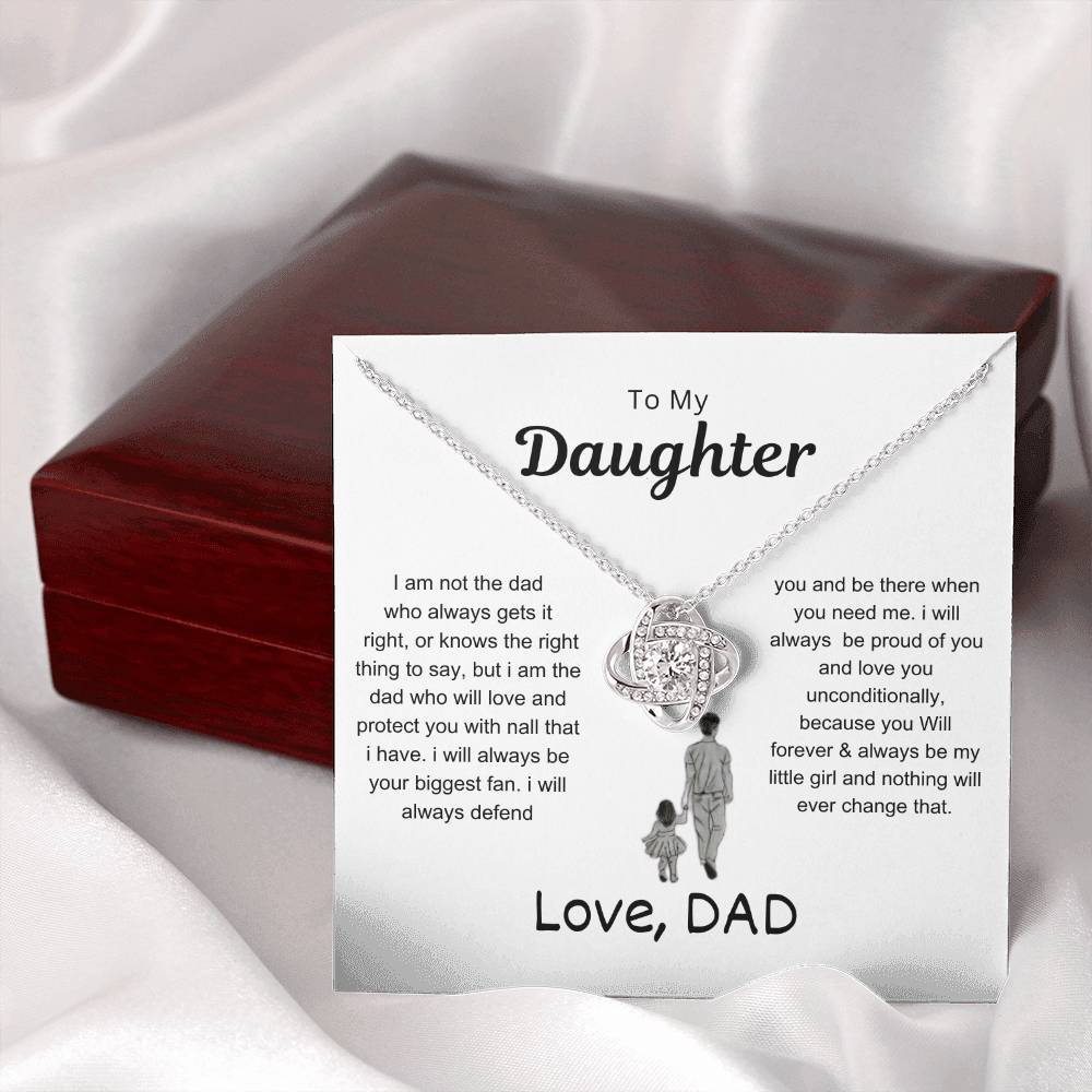 BEAUTIFUL TO MY DAUGHTER FOREVER LOVE NECKLACE, WHO IS NOW A MOTHER