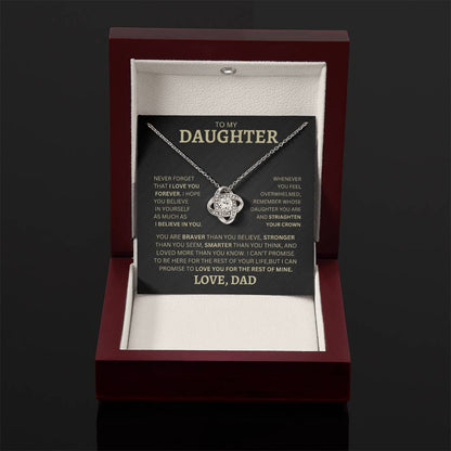 GIVE THE GIFT OF ELEGANCE WITH THIS BEAUTIFUL LOVE KNOT NECKLACE, EXCELLENT FOR GRADUATION, GOING OFF TO COLLAGE, BIRTHDAY, OR FOR ANY OCCASION!!