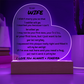 ACRYLIC PLAQUE FOR WIFE