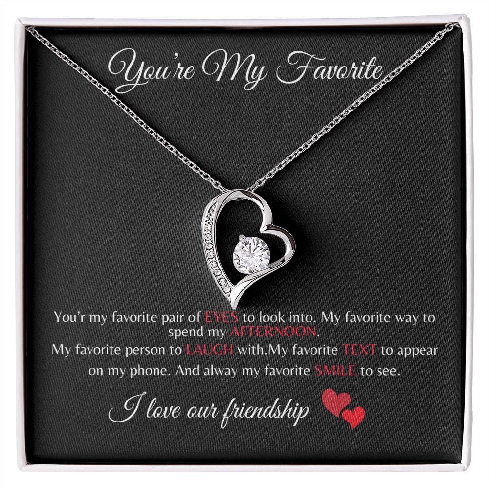 Beautiful Forever Love necklace/ For wife/ soulmate/ New love/ forever love/ best friend