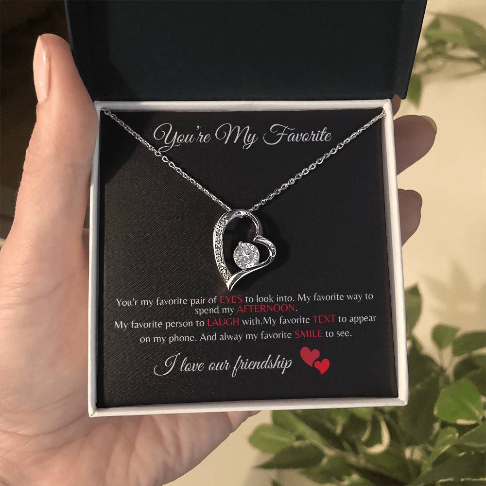 Beautiful Forever Love necklace/ For wife/ soulmate/ New love/ forever love/ best friend