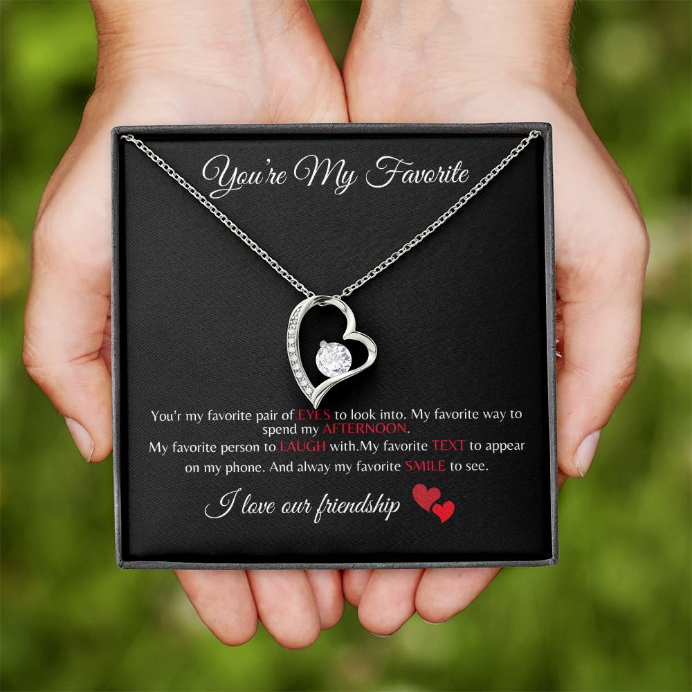 Beautiful Forever Love necklace/ For wife/ soulmate/ New love/ forever love/ best friend