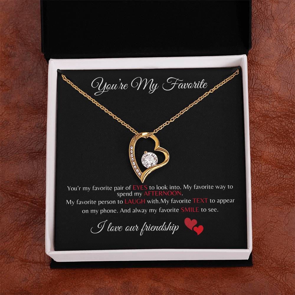 Beautiful Forever Love necklace/ For wife/ soulmate/ New love/ forever love/ best friend