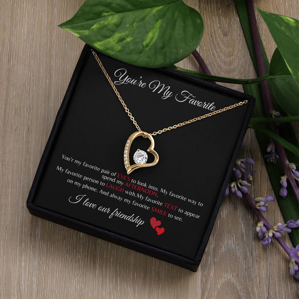 Beautiful Forever Love necklace/ For wife/ soulmate/ New love/ forever love/ best friend