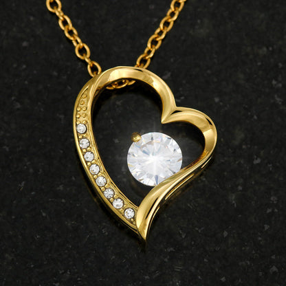 Beautiful to my soulmate forever love necklace