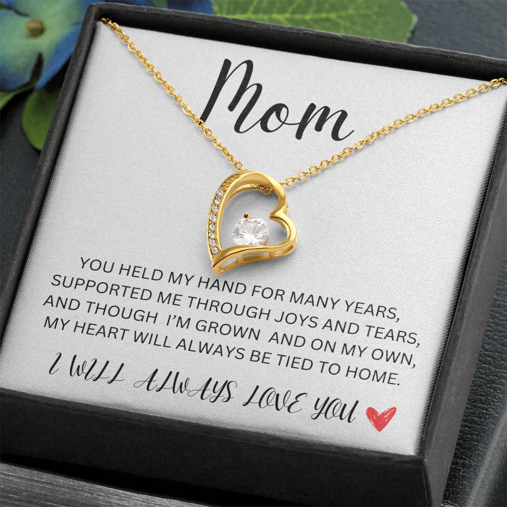 ELLEGANT FOREVER LOVE NECKLACE FOR MOM, STEPPED UP MOM, ADOPTED MOM, JUST IN TIME FOR MOTHERS DAY!!