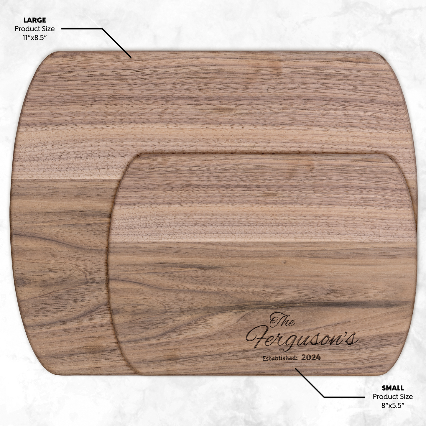 Personalized Cutting Board Wedding Gift, Bamboo Charcuterie Board, Unique Valentines Day Gift, Bridal Shower, Engraved Engagement Present, Personalized Hardwood Oval Cutting board